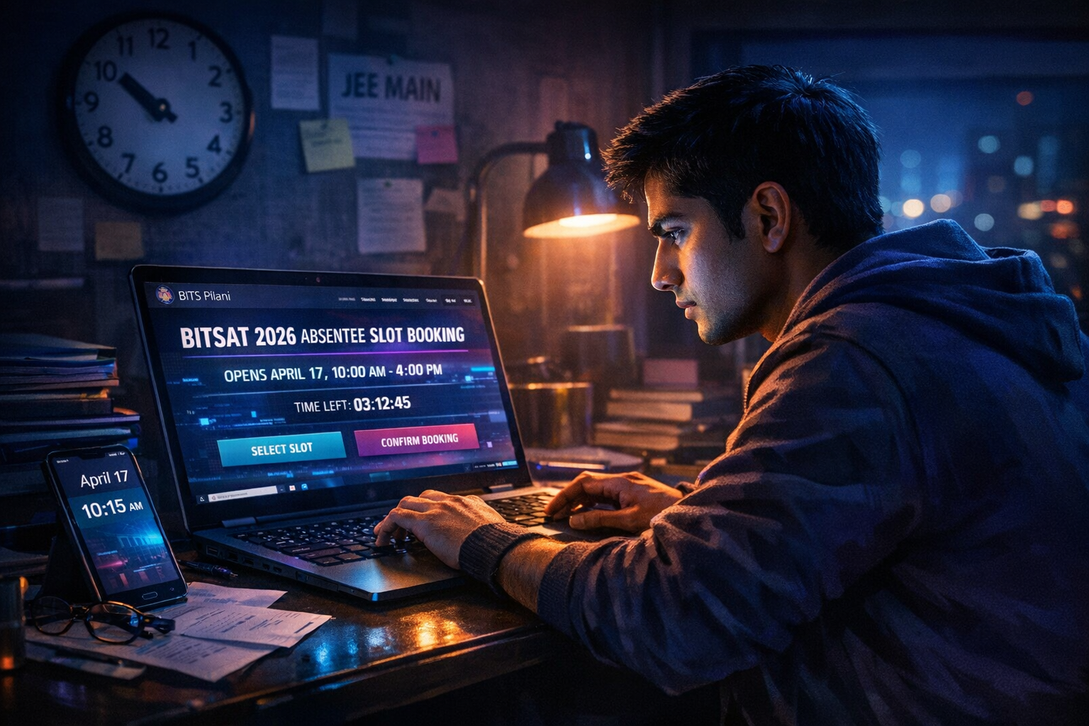 BITS Pilani Updates BITSAT 2026 Absentee Slot Booking to Start April 17